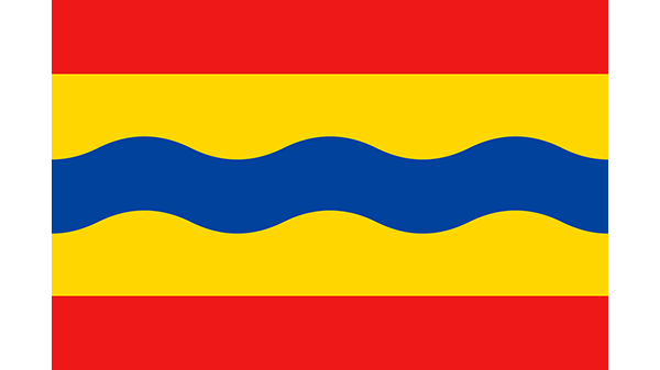 Vlag provincie Overijssel Provincievlag Overijssel - 600 * 337 pixels